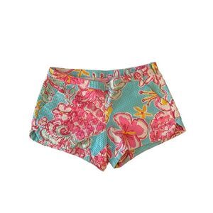 Lilly Pulitzer Adie Shorts Breakwater Blue Lolita Women's Size 2